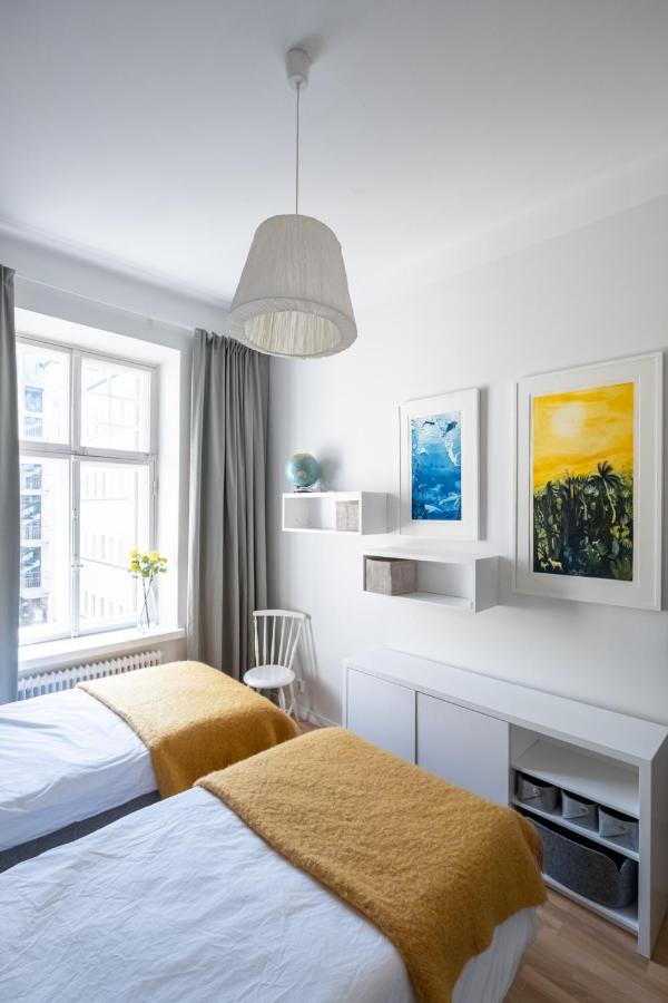 Luxury Design Gem In City Center With Sauna And Workspace Helsingfors Exteriör bild