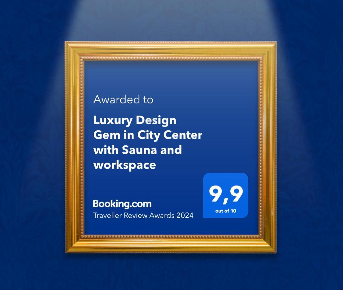 Luxury Design Gem In City Center With Sauna And Workspace Helsingfors Exteriör bild